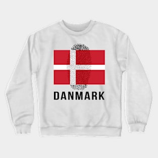 Denmark Flag DNA Crewneck Sweatshirt